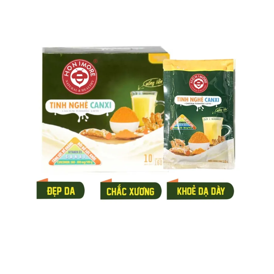 Tinh nghệ Canxi Honimore 160g 5