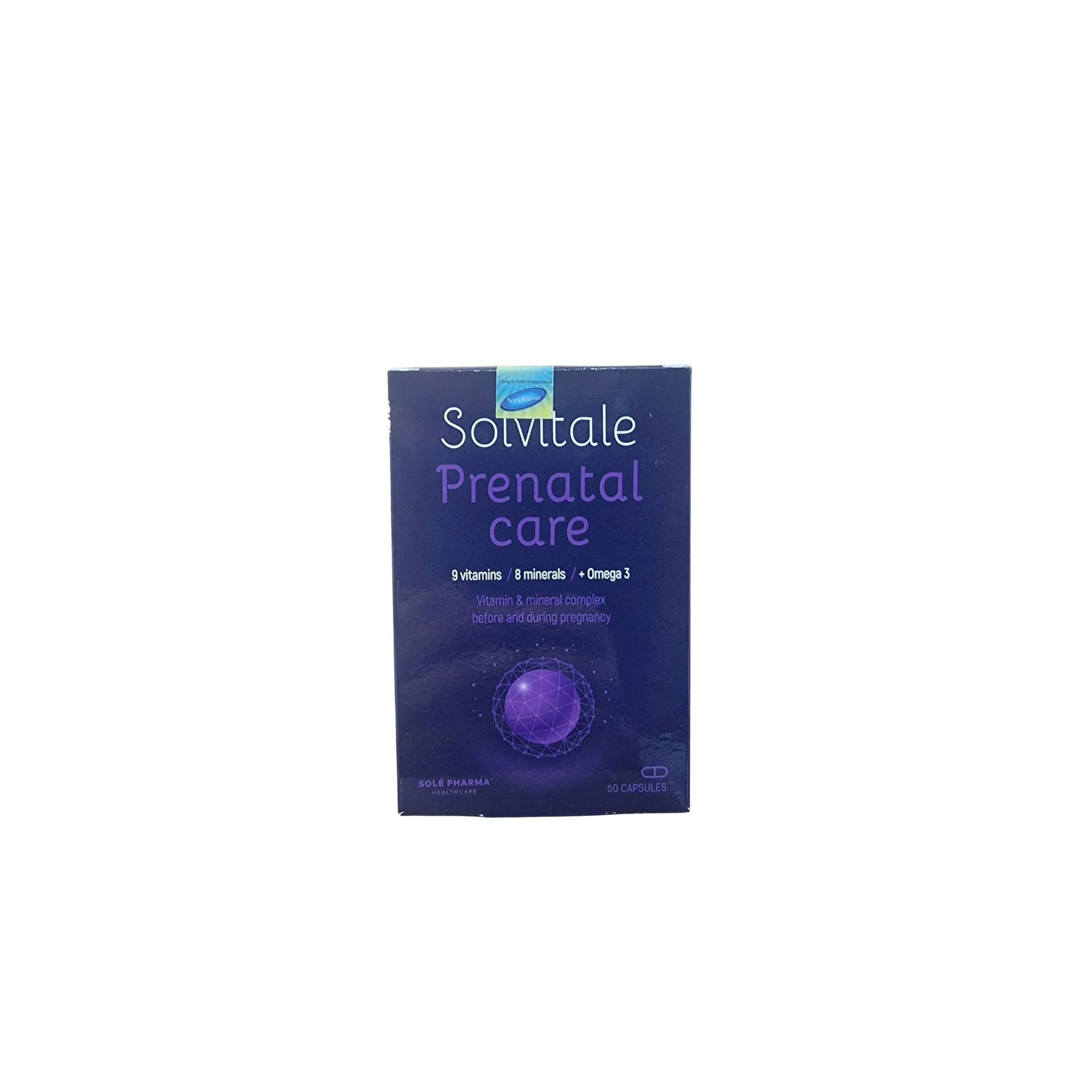 TPBVSK Solvitale Prenatal Care Hỗ Trợ Bổ Sung DHA & Vitamin Cho Bà Bầu (Hộp 60 viên) 3