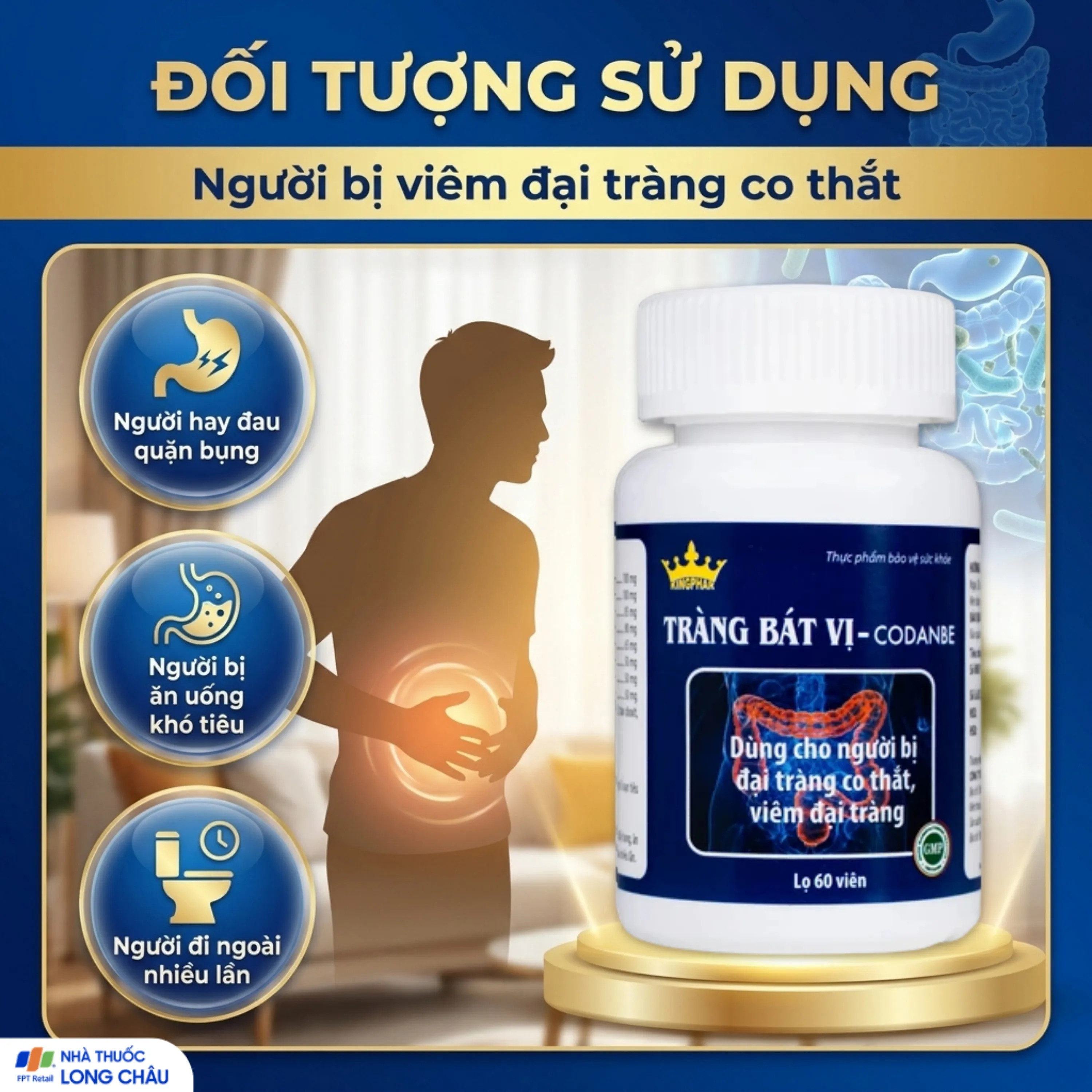 TRÀNG BÁT VỊ CODANBE KINGPHAR 60V 4