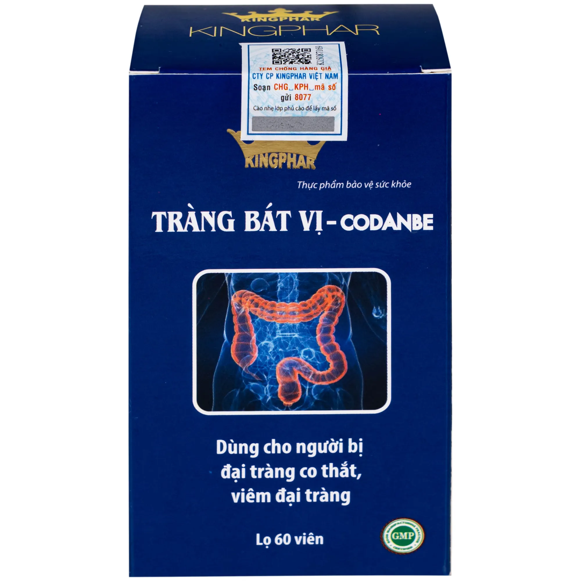 TRÀNG BÁT VỊ CODANBE KINGPHAR 60V 7