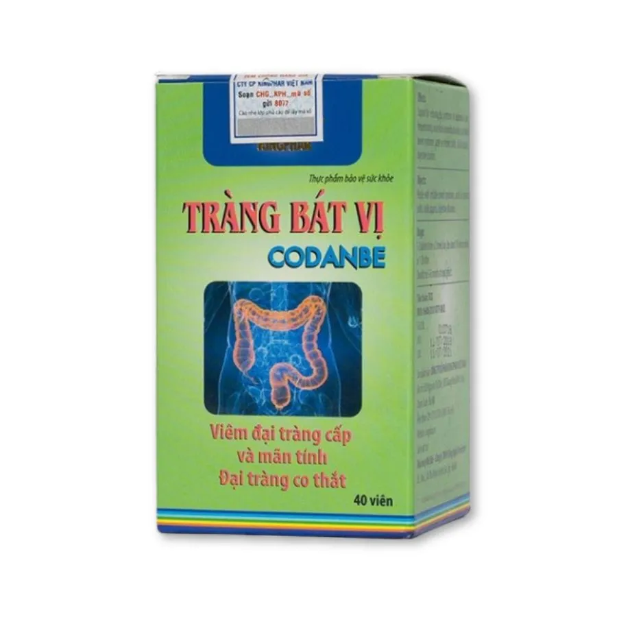 Tràng Bát Vị Kingphar hỗ trợ viêm đại tràng, rối loạn tiêu hoá (Hộp 40 viên) 2