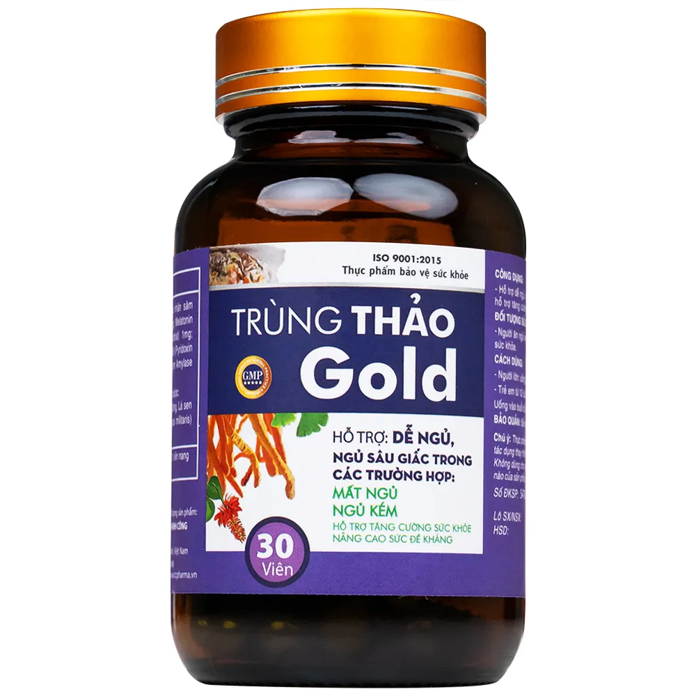 TRÙNG THẢO GOLD 30V 10