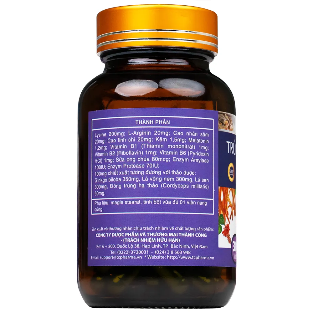 TRÙNG THẢO GOLD 30V 11