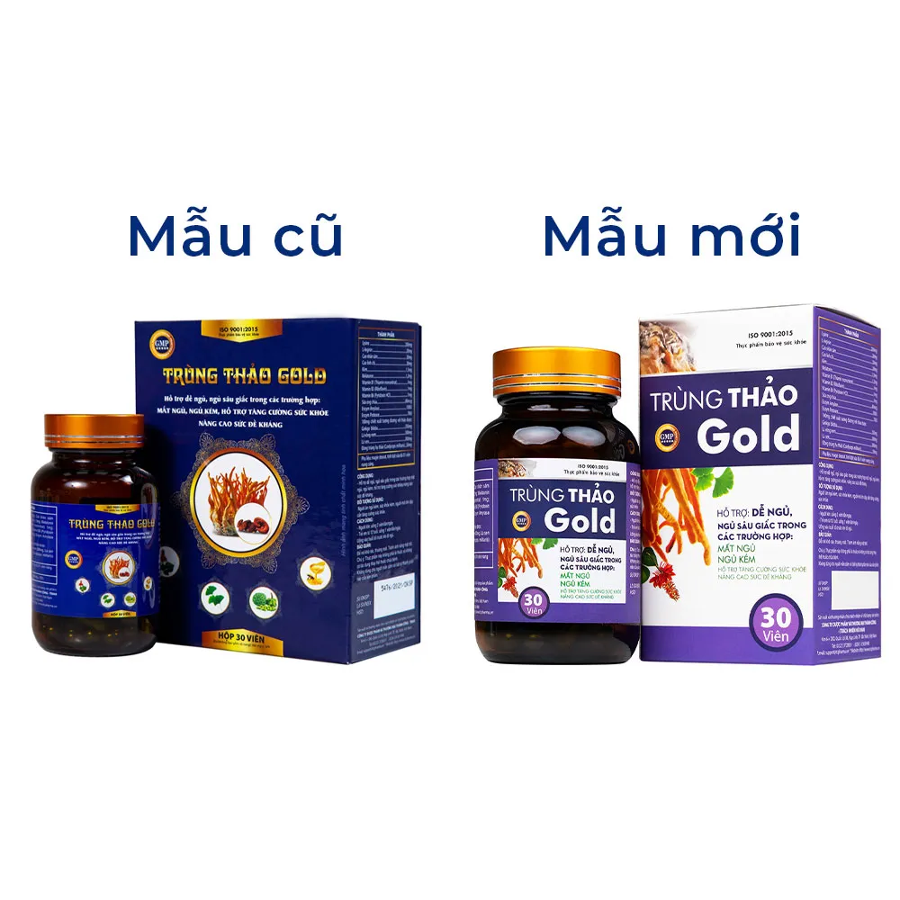 TRÙNG THẢO GOLD 30V 4