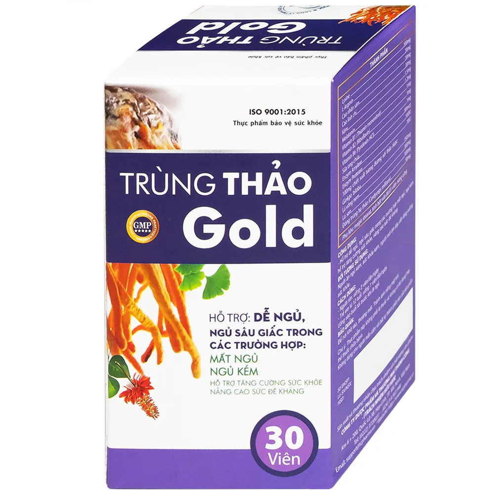 TRÙNG THẢO GOLD 30V 5