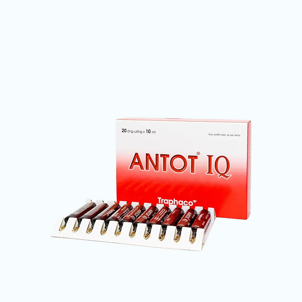 TRAPHACO Antot IQ hỗ trợ tăng đề kháng, hấp thu cho trẻ (Hộp 20 ống x 10ml) 3