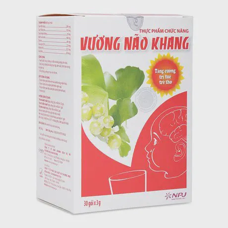 Vương Não Khang (hộp 30 gói) giúp hoạt huyết, cải thiện giấc ngủ