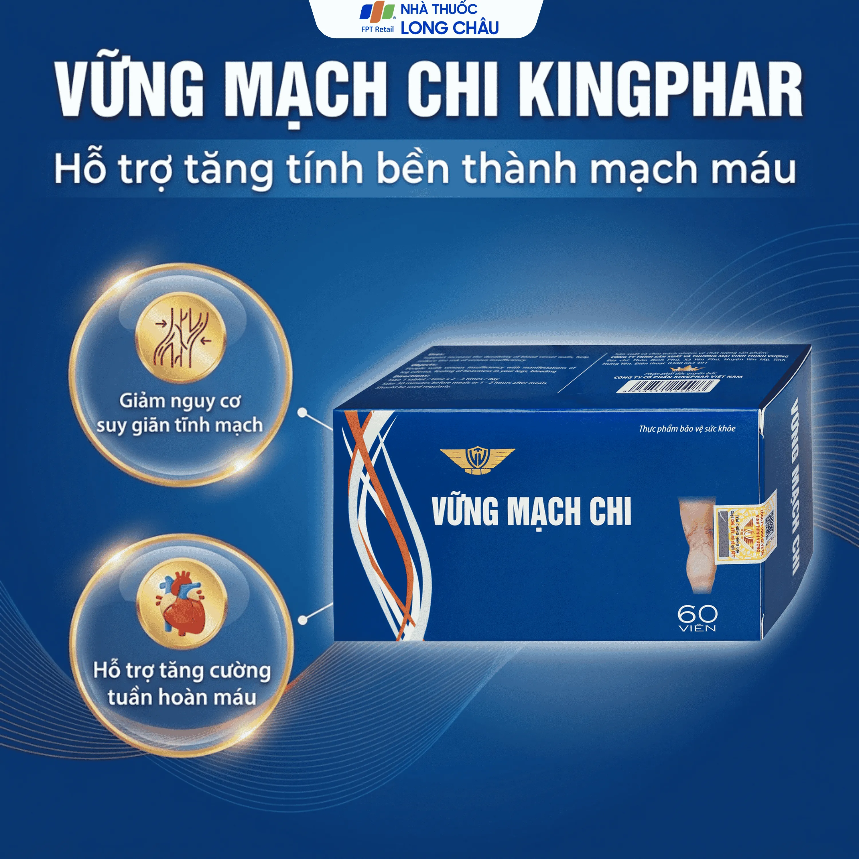 VỮNG MẠCH CHI KINGPHAR 6X10 2
