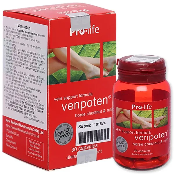 Venpoten chai 30 viên