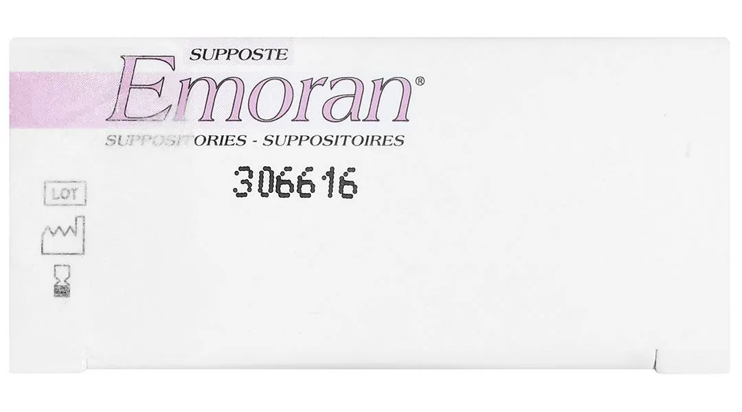 Viên Đặt Trĩ Supposte Emoran hộp 6 Viên 6