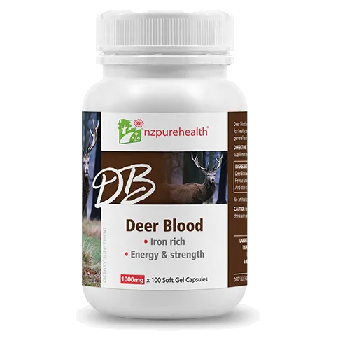 Viên bổ máu NZPurehealth Deer Blood (100 viên)