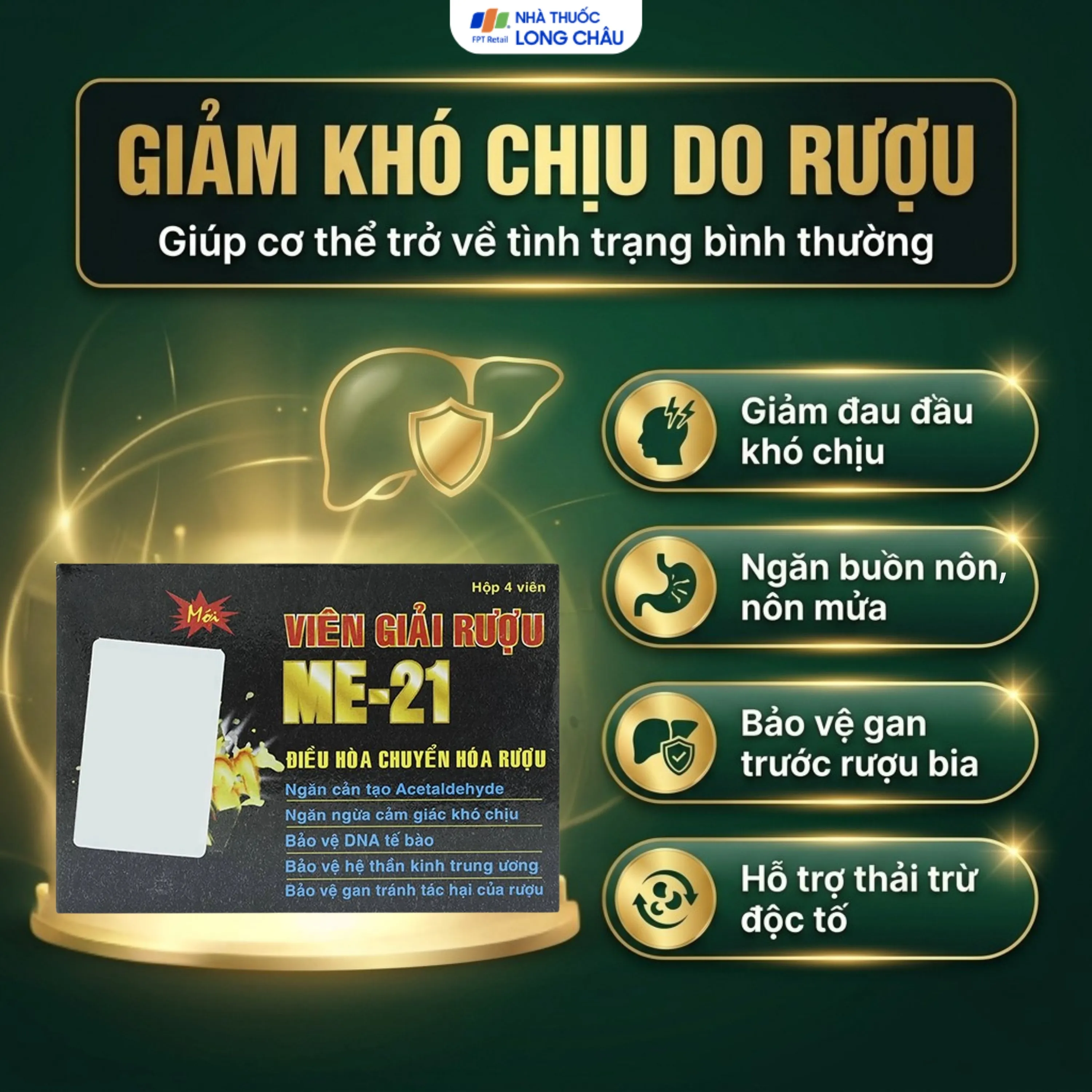 VIÊN GIẢI RƯỢU ME-21 Á CHÂU 1X4 3