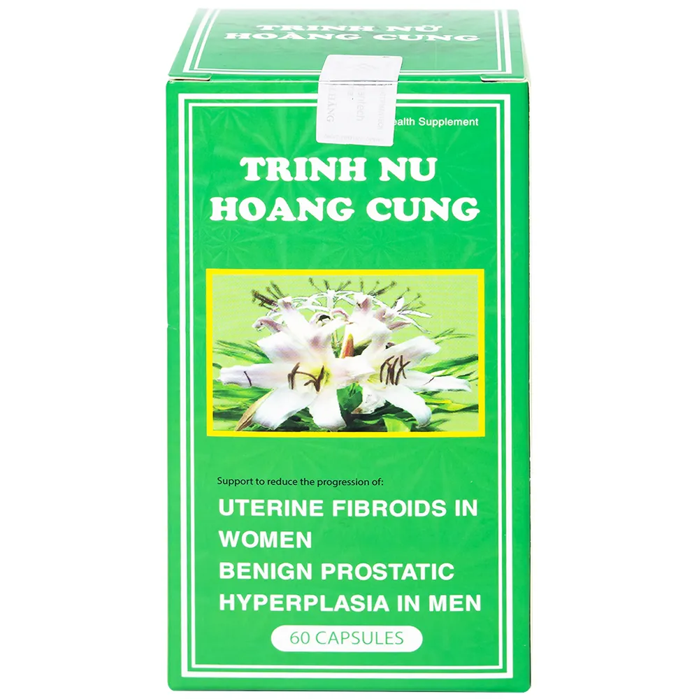 VIÊN HỖ TRỢ GIẢM SỰ TIẾN TRIỂN CỦA U XƠ TỬ CUNG TRINH NỮ HOÀNG CUNG DOLEXPHAR 60V 14