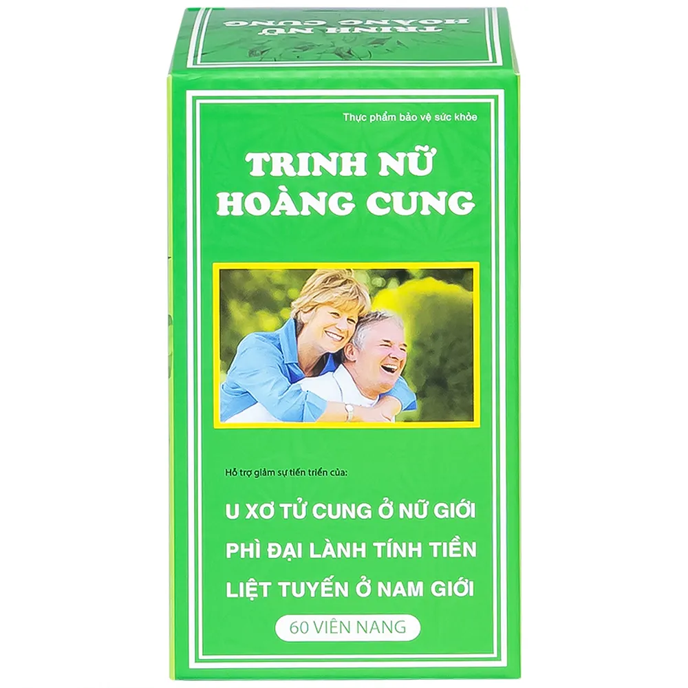 VIÊN HỖ TRỢ GIẢM SỰ TIẾN TRIỂN CỦA U XƠ TỬ CUNG TRINH NỮ HOÀNG CUNG DOLEXPHAR 60V 4