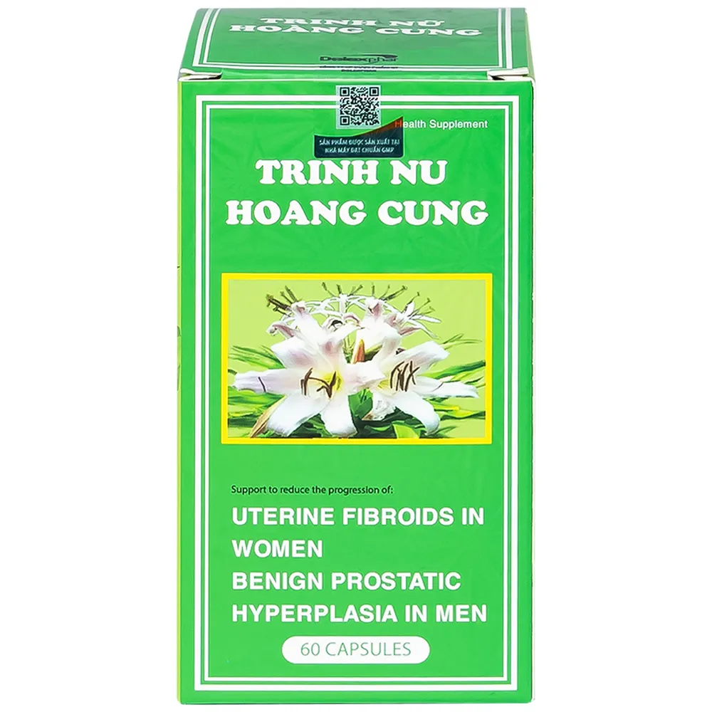 VIÊN HỖ TRỢ GIẢM SỰ TIẾN TRIỂN CỦA U XƠ TỬ CUNG TRINH NỮ HOÀNG CUNG DOLEXPHAR 60V 5