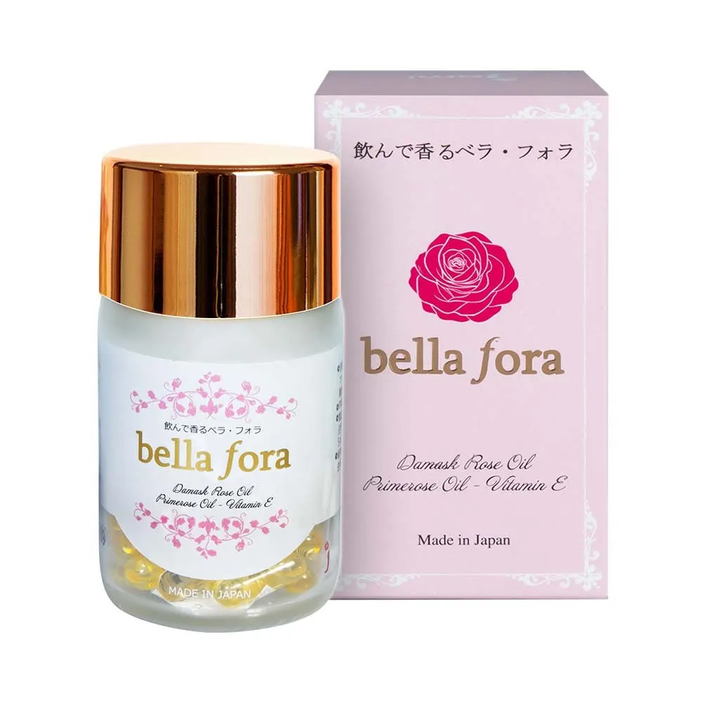 Viên nang tinh chất hoa hồng Bella Fora