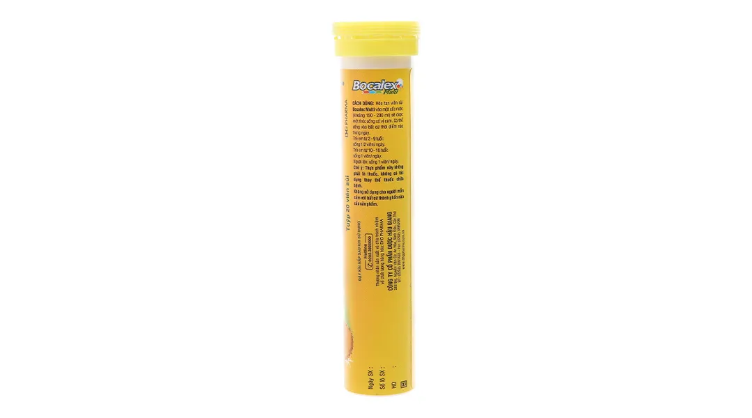 Viên sủi Bocalex Multi tuýp 20 viên 3