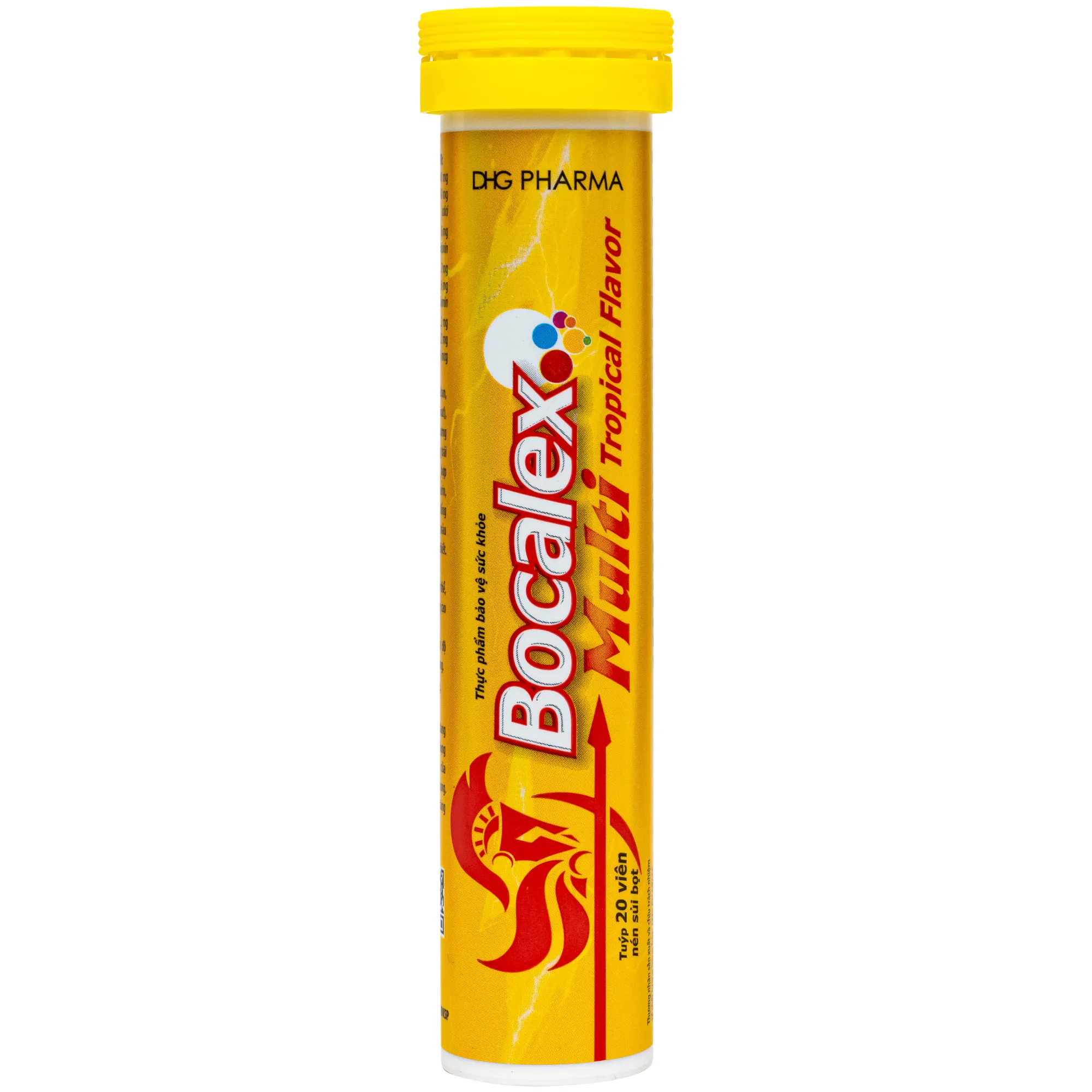 VIÊN SỦI GIÚP TĂNG SỨC ĐỀ KHÁNG BOCALEX MULTI TROPICAL FLAVOR DHG 20V