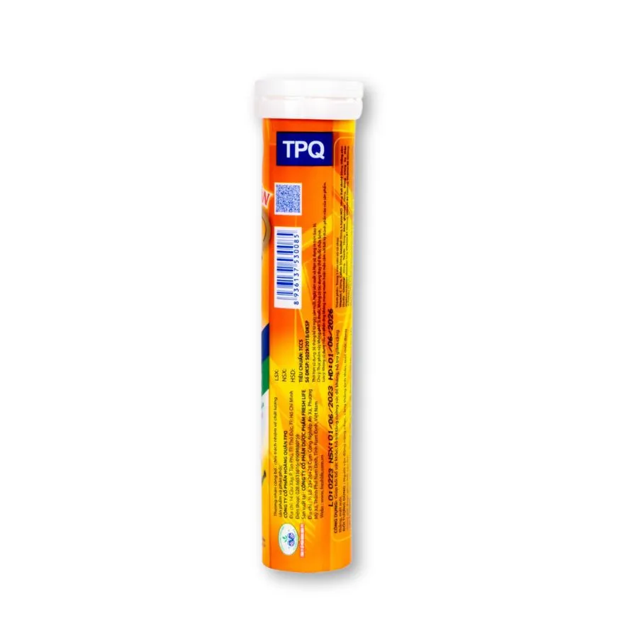 Viên sủi Hoàng Quân Gold Pro+ tăng lực (Tuýp 20 viên) 2