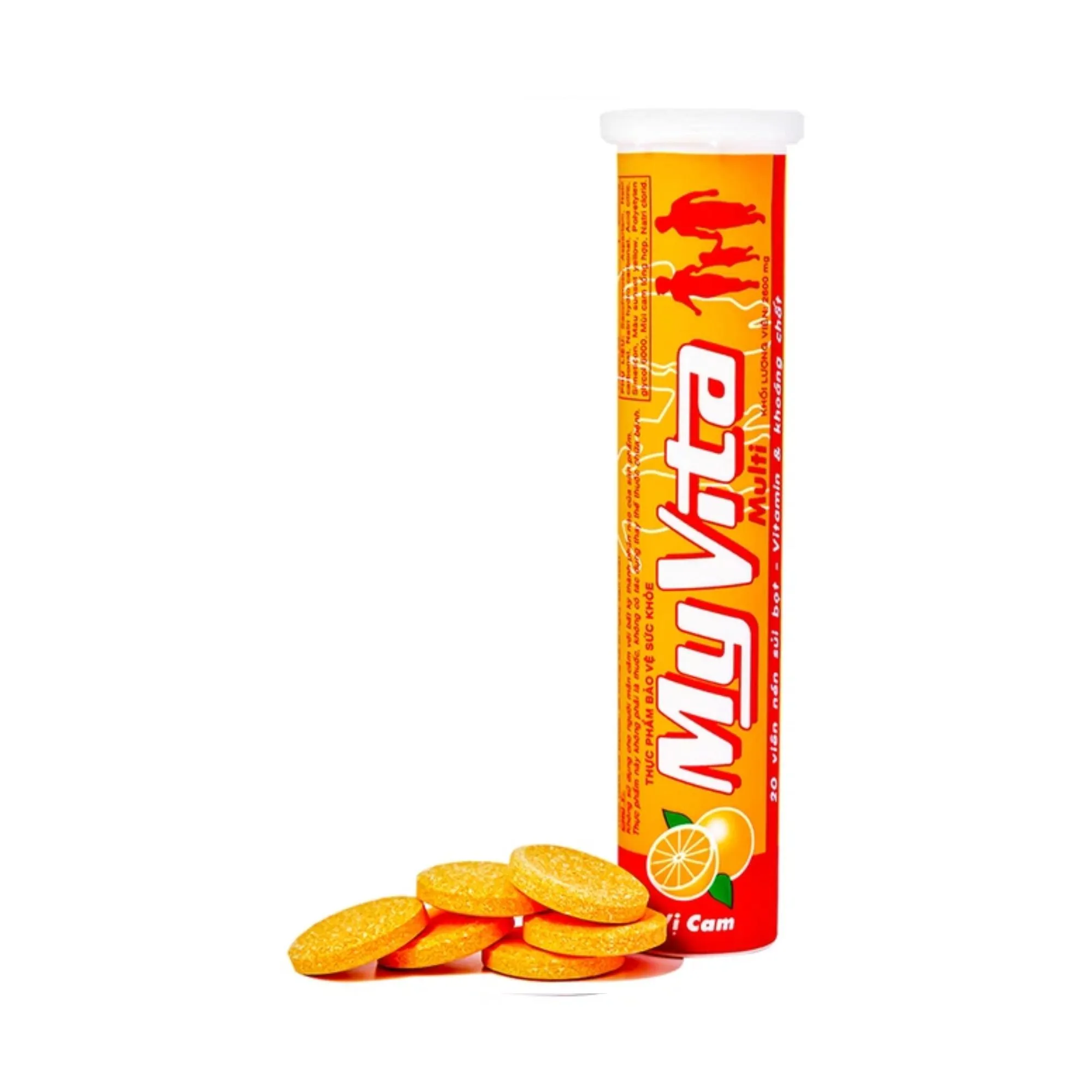 Viên sủi MyVita Multi SPM vị cam – Bổ sung vitamin & khoáng chất (20 viên) 5