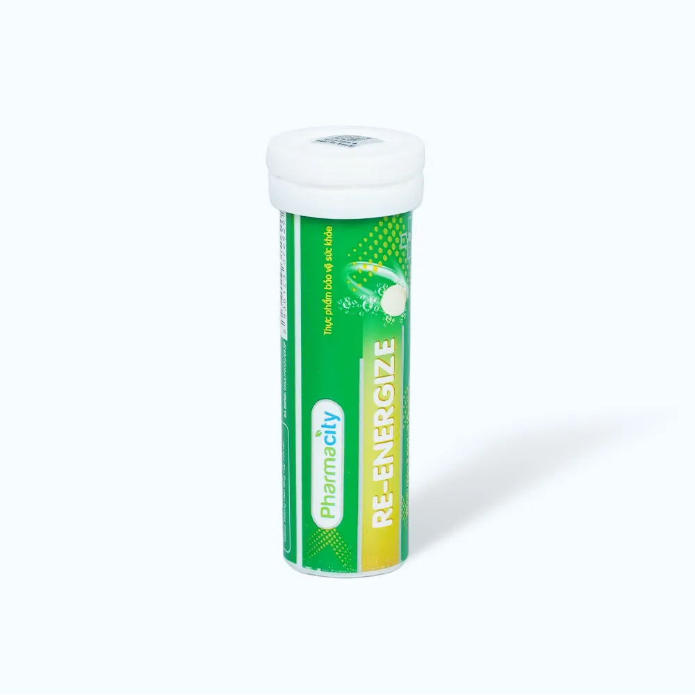 Viên sủi Pharmacity Re-Energize (tuýp 10 viên) giúp tăng cường sức khỏe 2