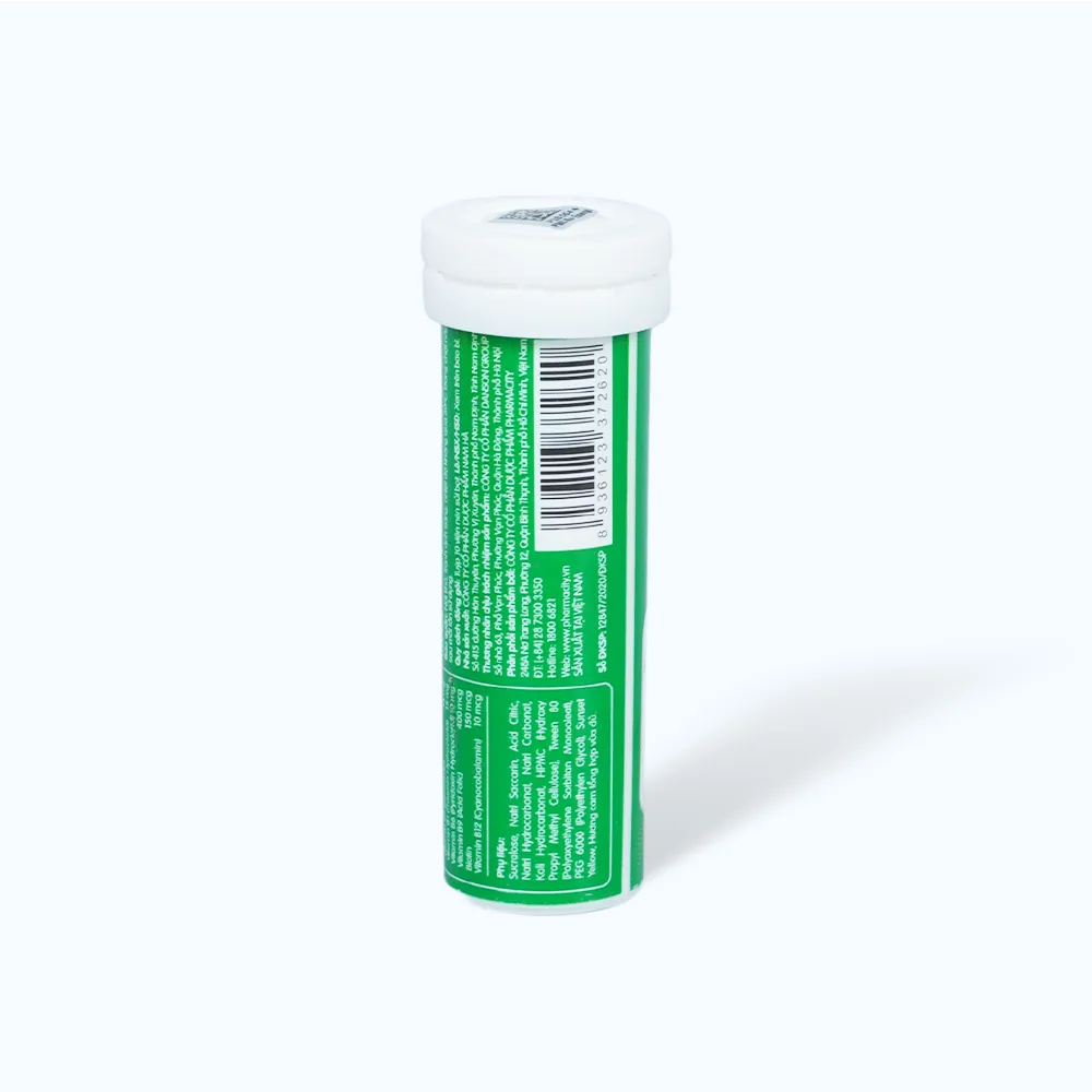 Viên sủi Pharmacity Re-Energize (tuýp 10 viên) giúp tăng cường sức khỏe 3