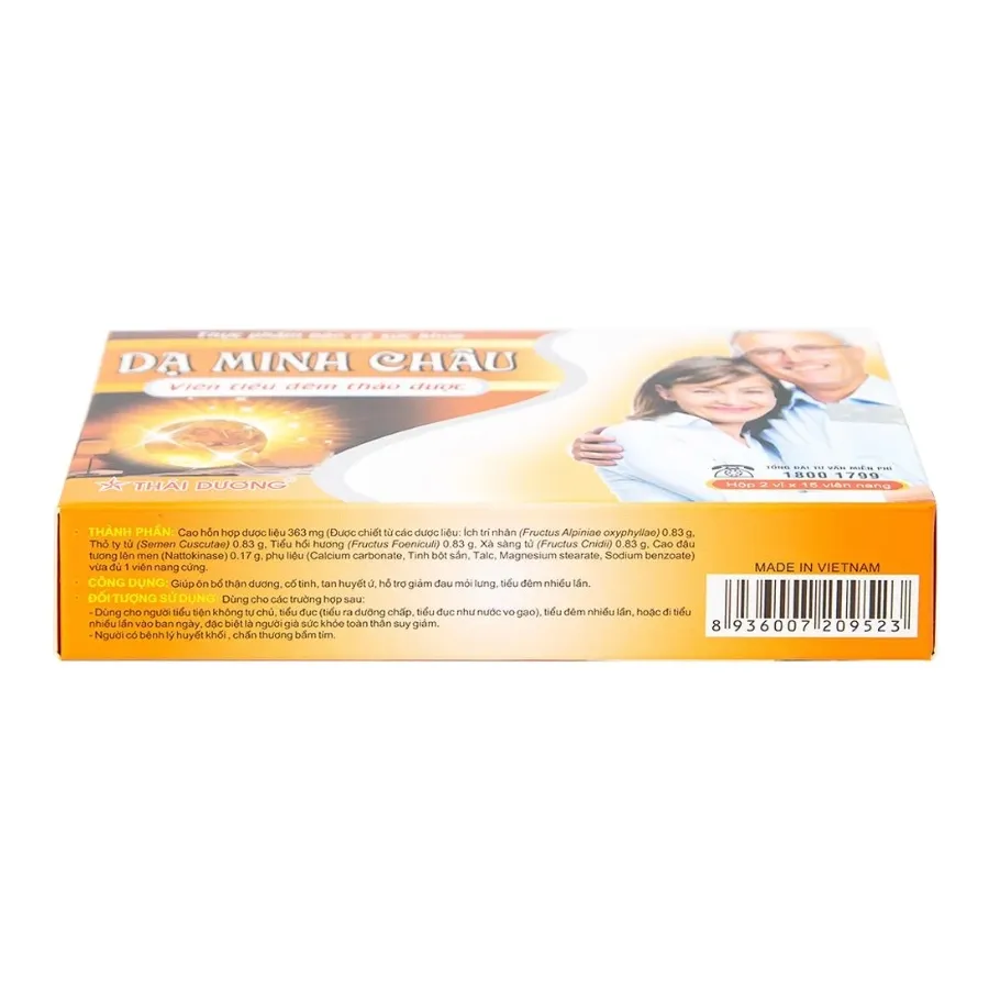 Viên thảo dược Dạ Minh Châu giúp ôn bổ thận dương, cố tinh (30 viên) 4