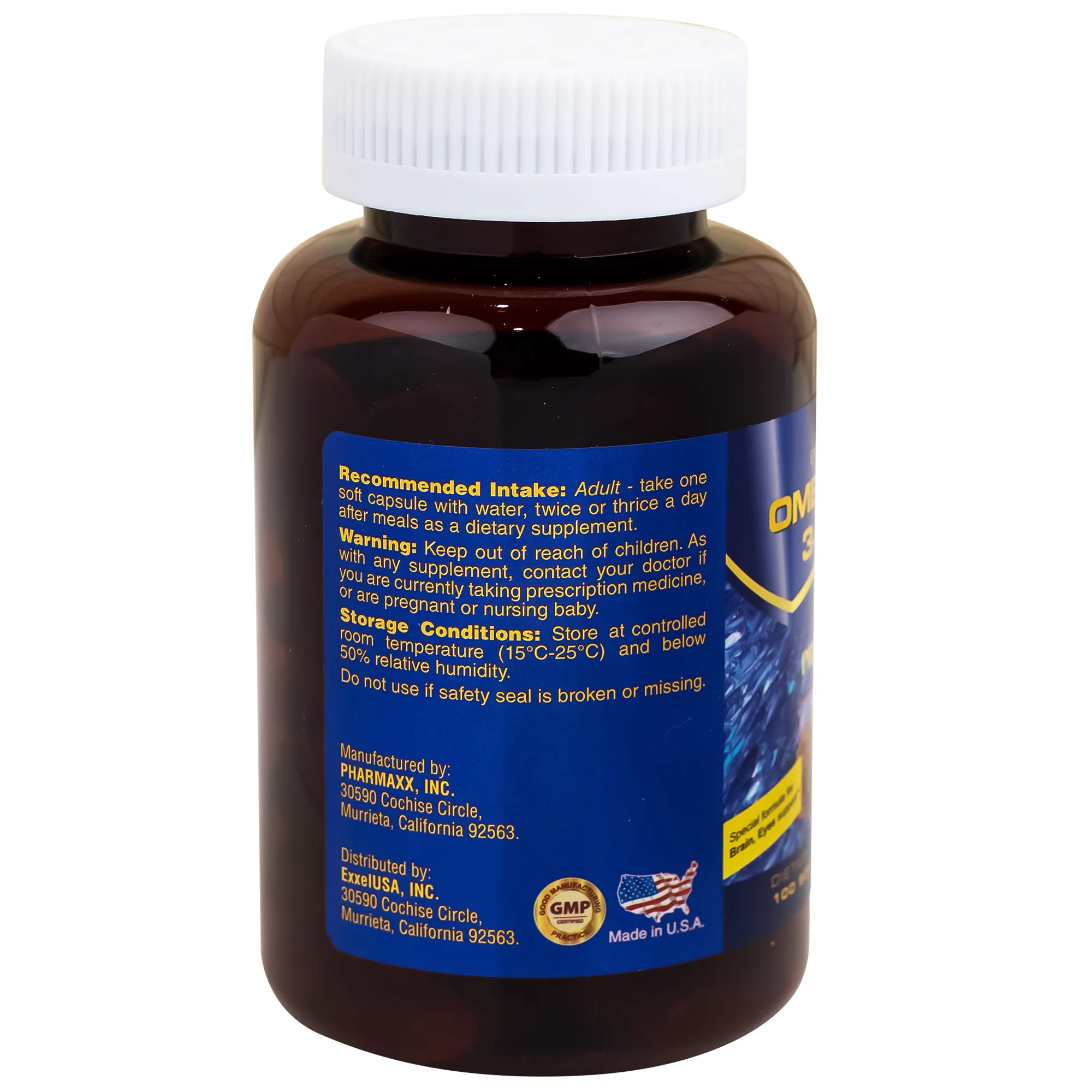 VIÊN UỐNG BỔ SUNG OMEGA 3-6-9 PREMIUM OMEXXEL 100V 15