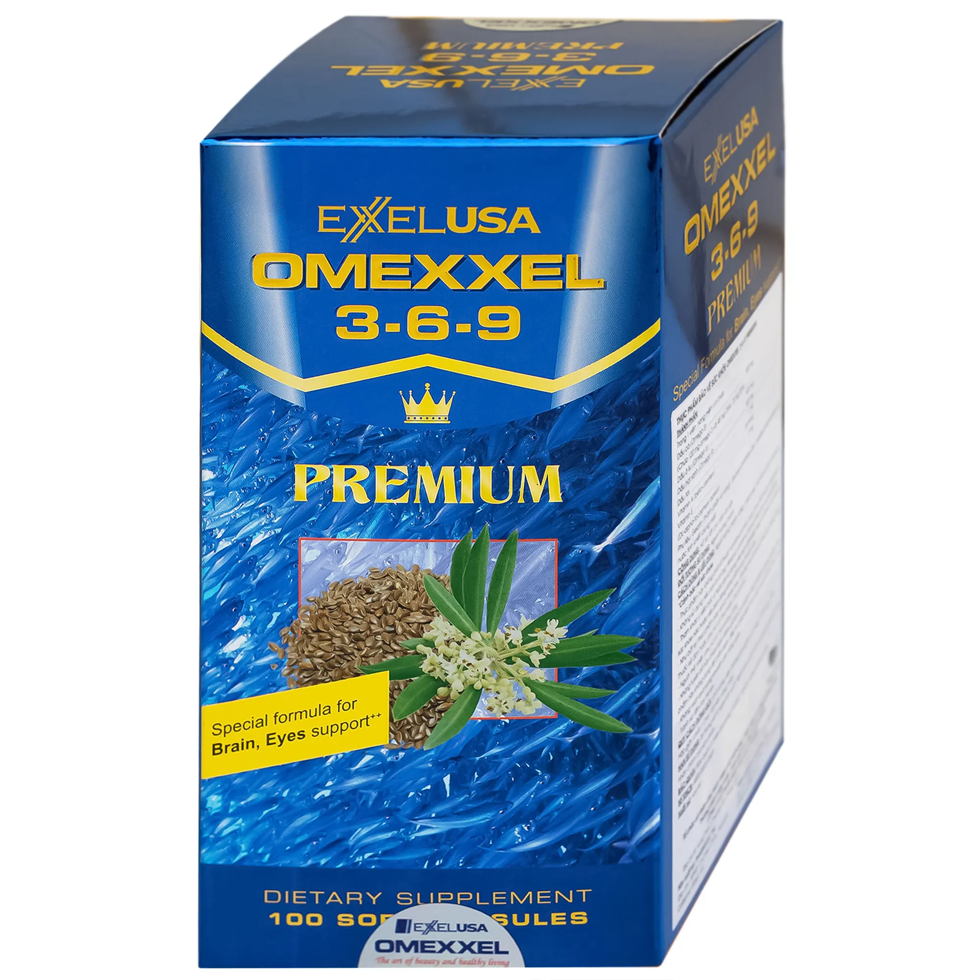 VIÊN UỐNG BỔ SUNG OMEGA 3-6-9 PREMIUM OMEXXEL 100V 7