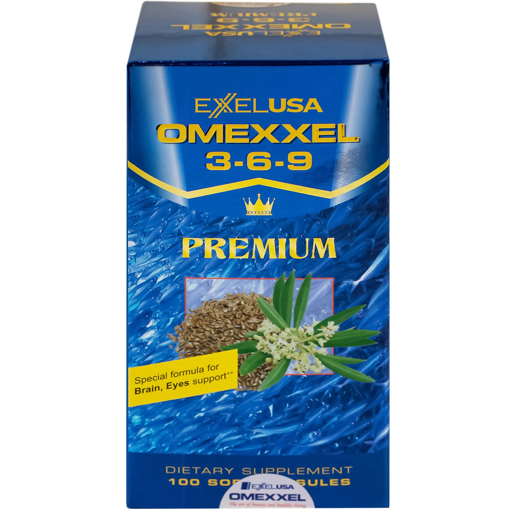 VIÊN UỐNG BỔ SUNG OMEGA 3-6-9 PREMIUM OMEXXEL 100V 8