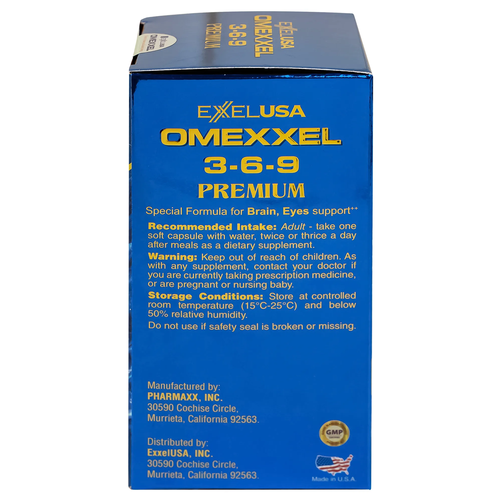 VIÊN UỐNG BỔ SUNG OMEGA 3-6-9 PREMIUM OMEXXEL 100V 10