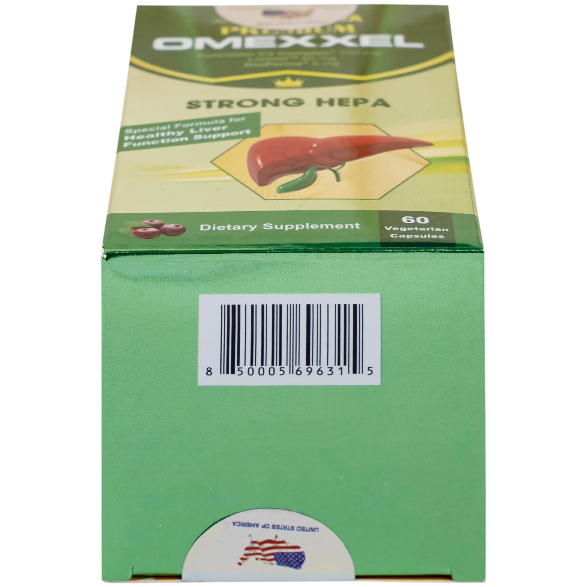 VIÊN UỐNG BẢO VỆ GAN PREMIUM OMEXXEL STRONG HEPA 60V 12