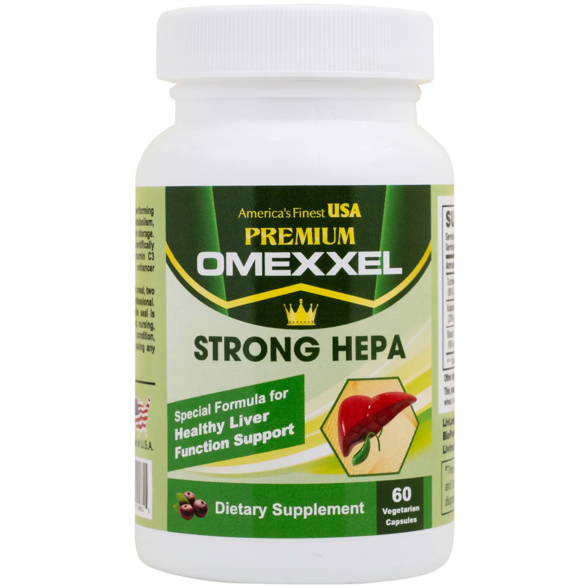 VIÊN UỐNG BẢO VỆ GAN PREMIUM OMEXXEL STRONG HEPA 60V 13