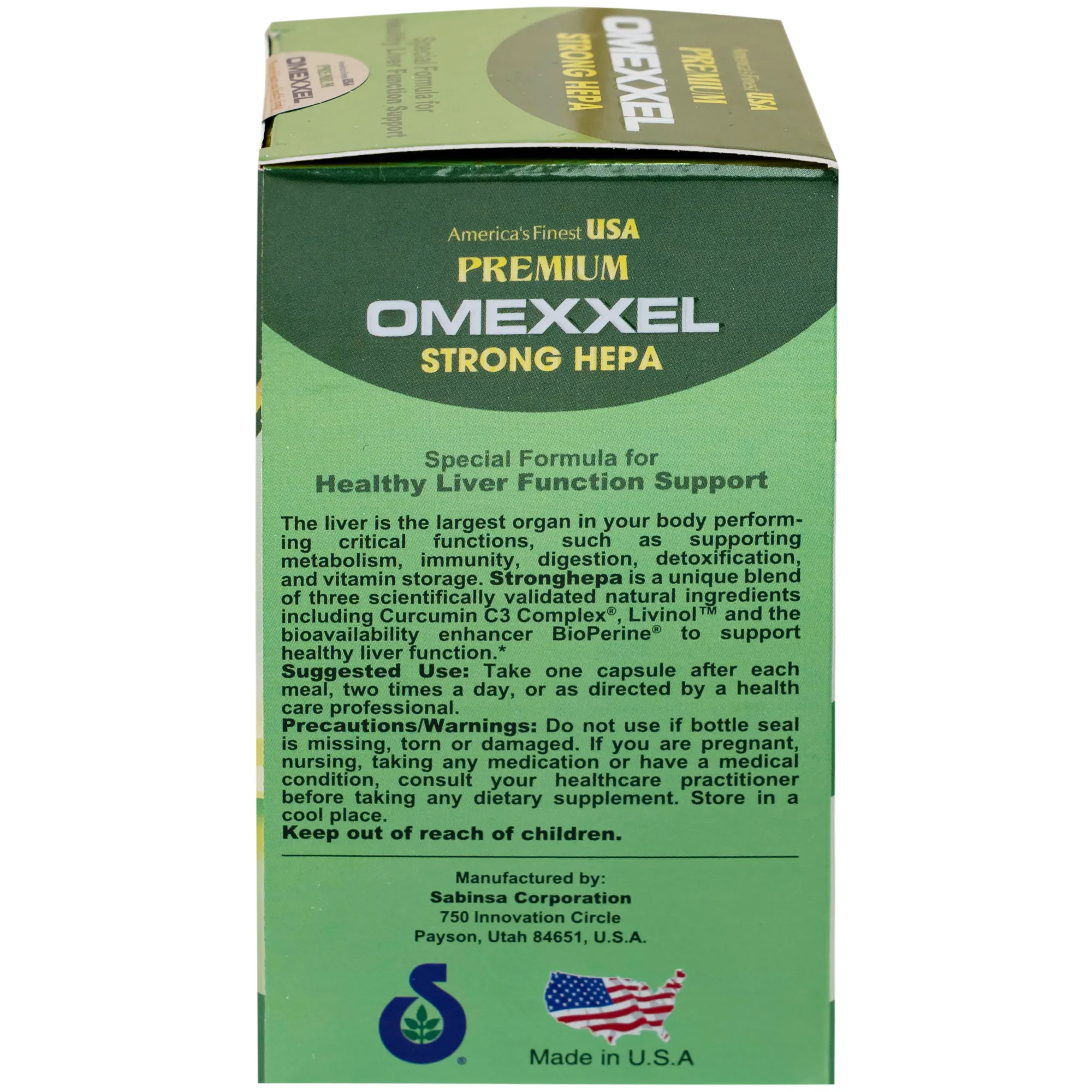 VIÊN UỐNG BẢO VỆ GAN PREMIUM OMEXXEL STRONG HEPA 60V 11