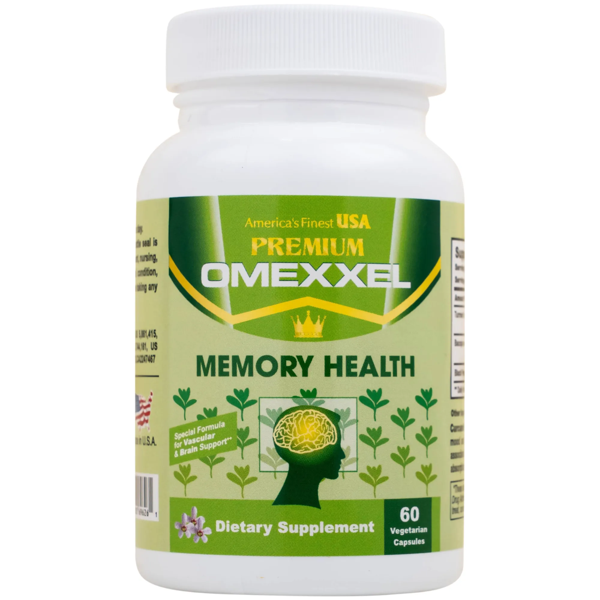VIÊN UỐNG CẢI THIỆN TRÍ NHỚ PREMIUM OMEXXEL MEMORY HEALTH 60V 14