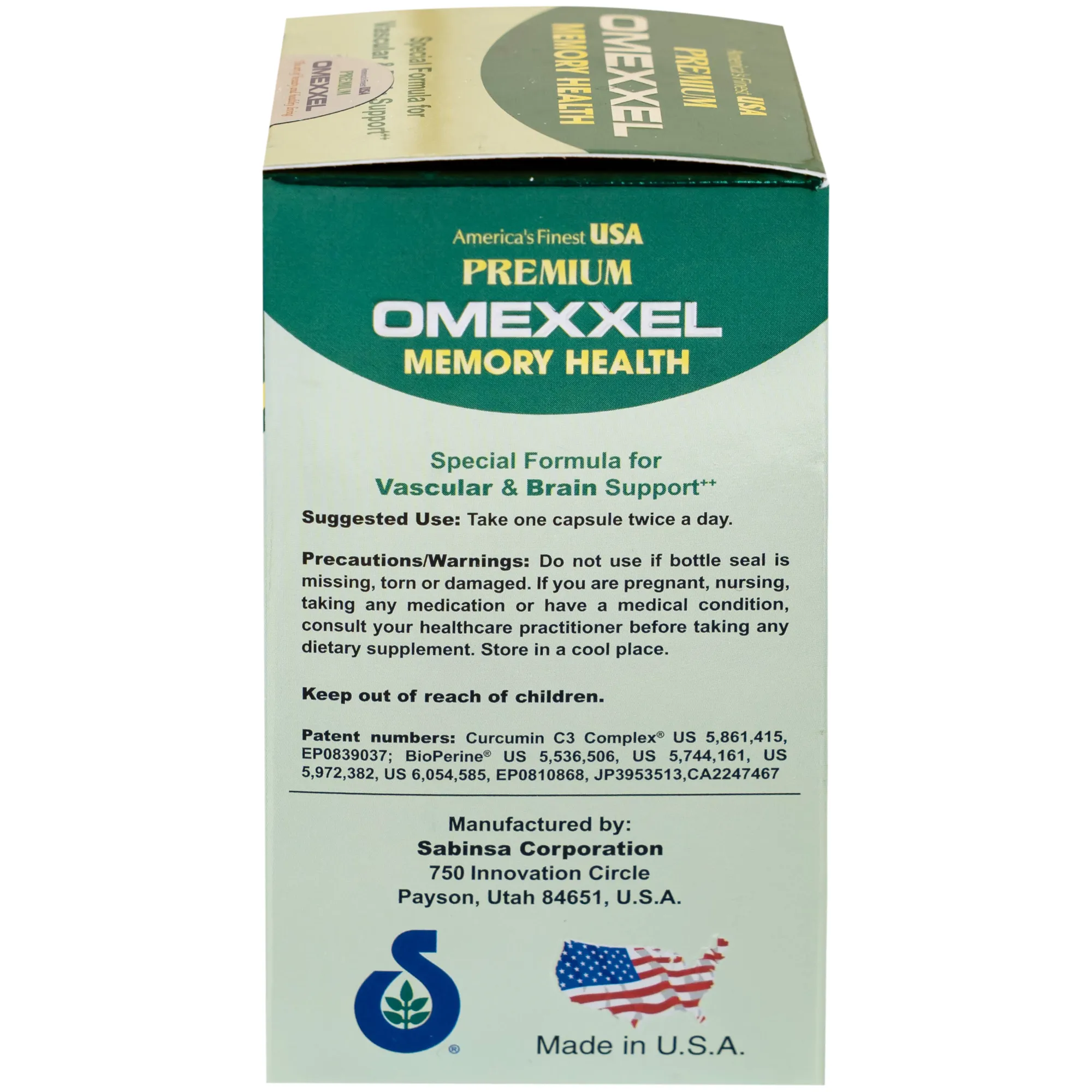 VIÊN UỐNG CẢI THIỆN TRÍ NHỚ PREMIUM OMEXXEL MEMORY HEALTH 60V 11