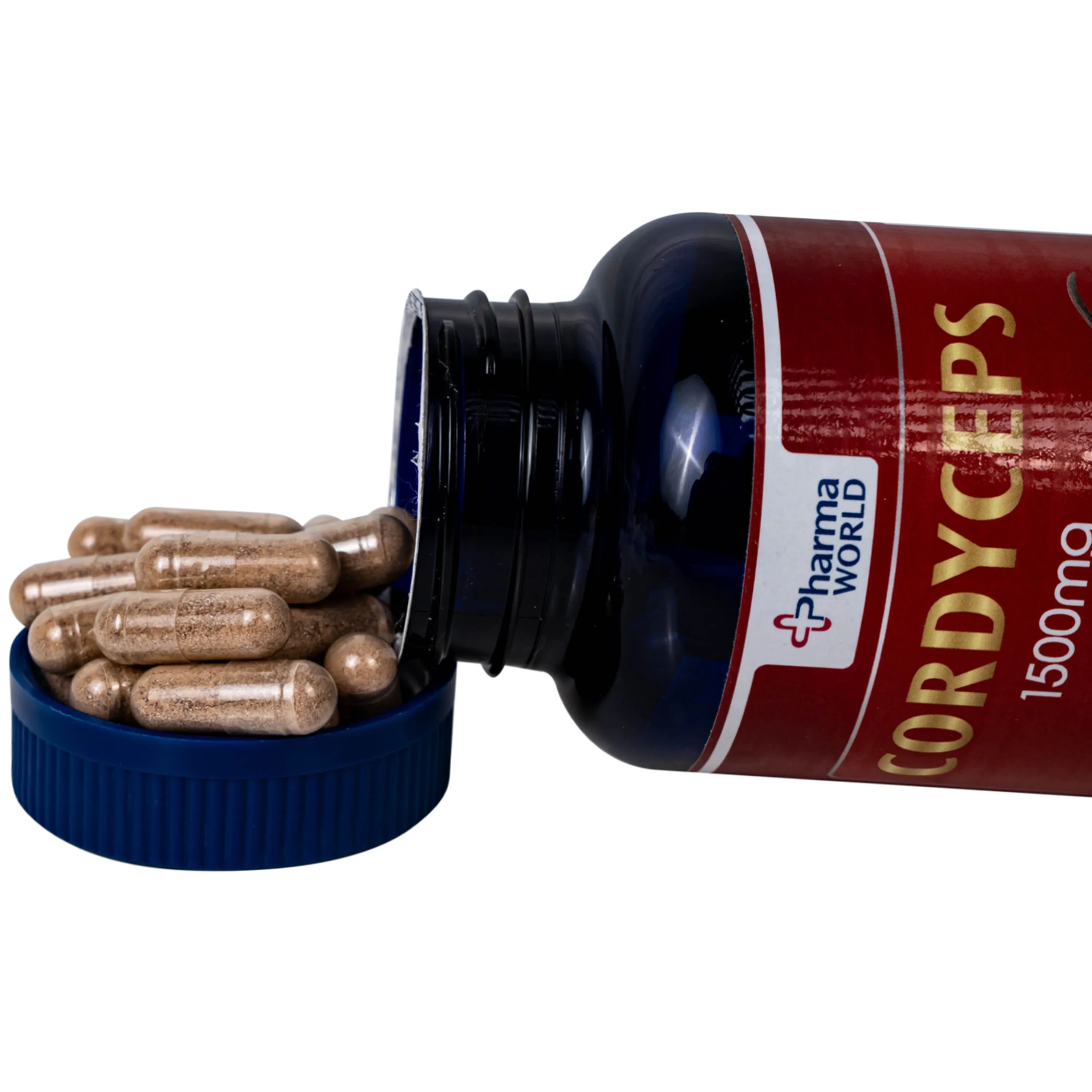 VIÊN UỐNG ĐÔNG TRÙNG HẠ THẢO PHARMA WORLD CORDYCEPS 1500MG 60V 6