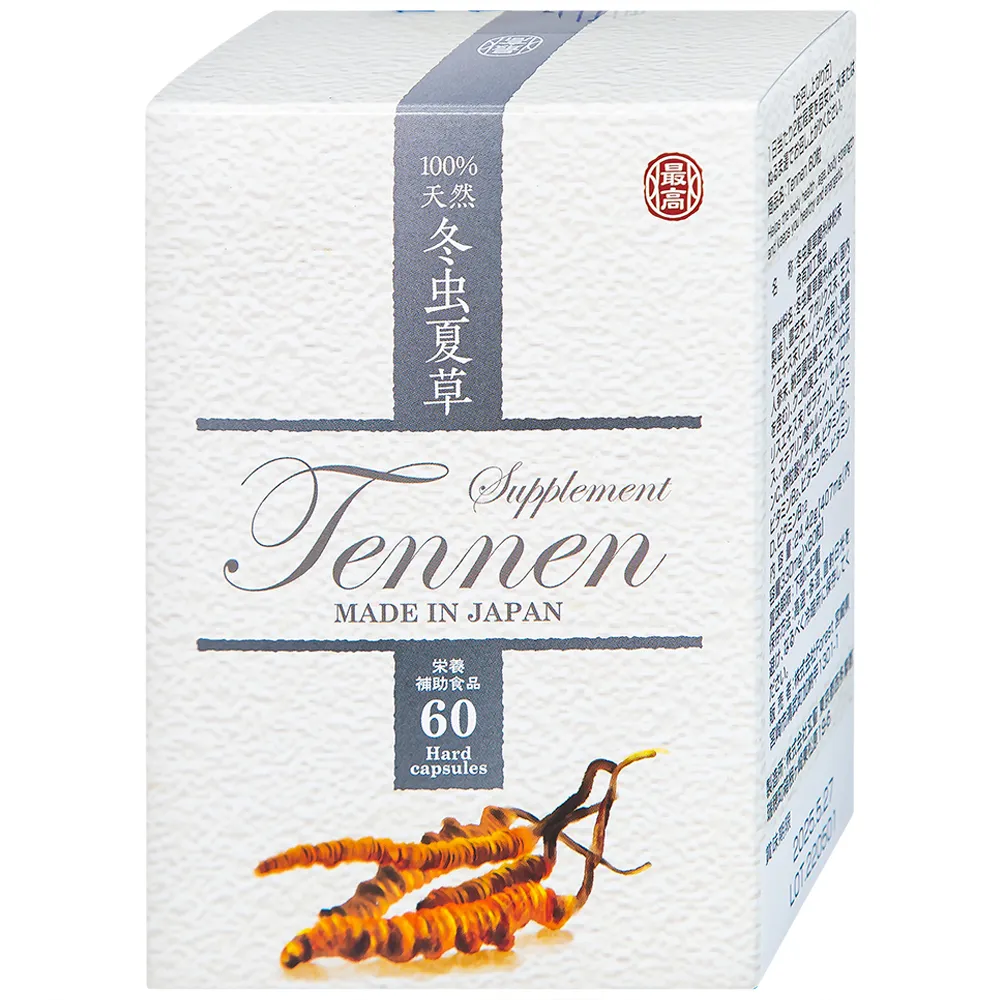 VIÊN UỐNG ĐÔNG TRÙNG HẠ THẢO TENNEN JPANWELL 60V