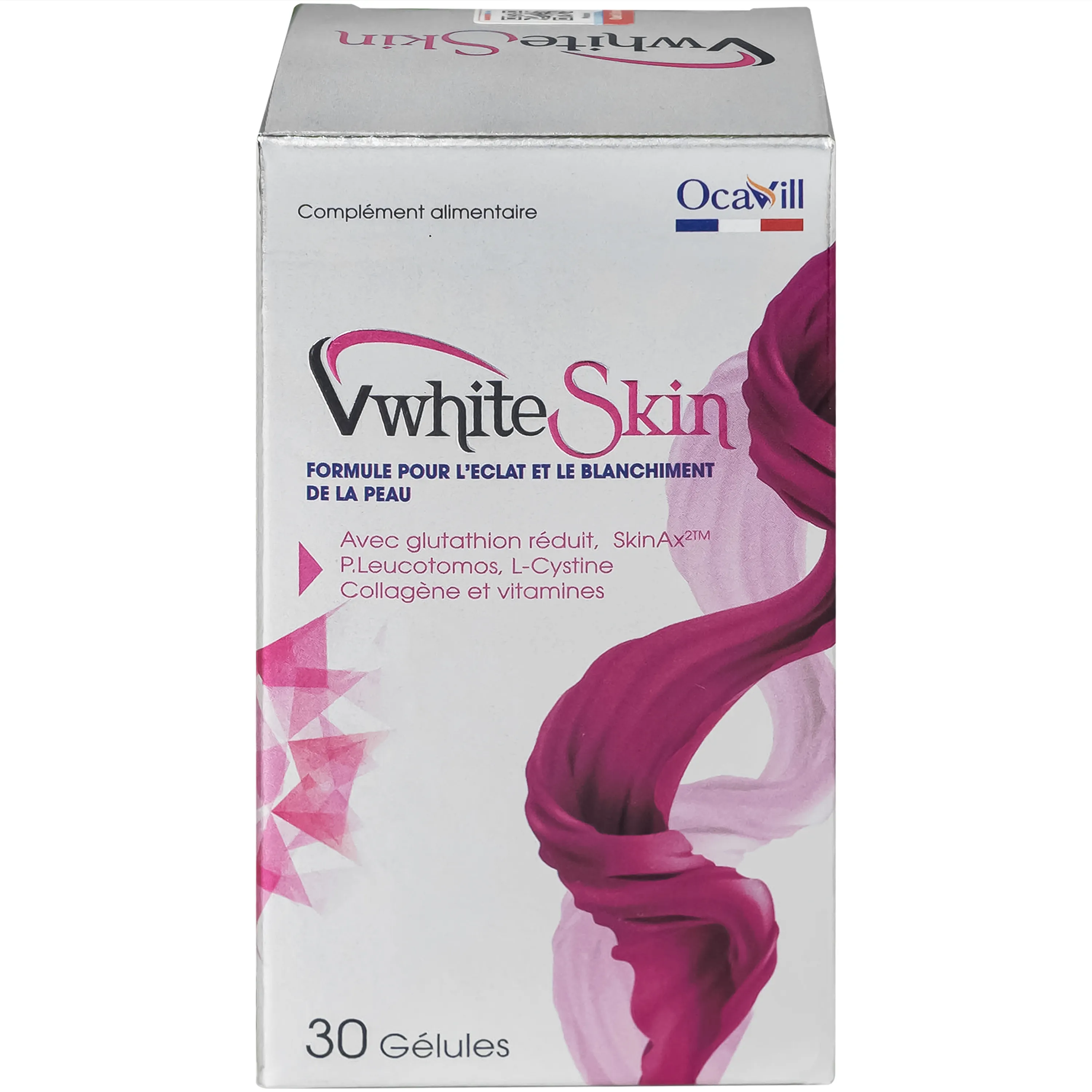 VIÊN UỐNG ĐẸP DA GIÚP TĂNG ĐÀN HỒI, GIẢM LÃO HÓA DA VWHITESKIN OCAVILL 30V 7