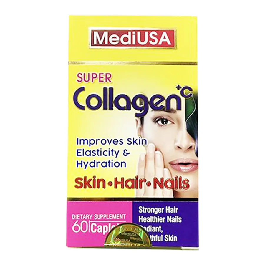 Viên uống đẹp da tóc móng Super Collagen C+ Mediusa - Hộp 60 viên 2