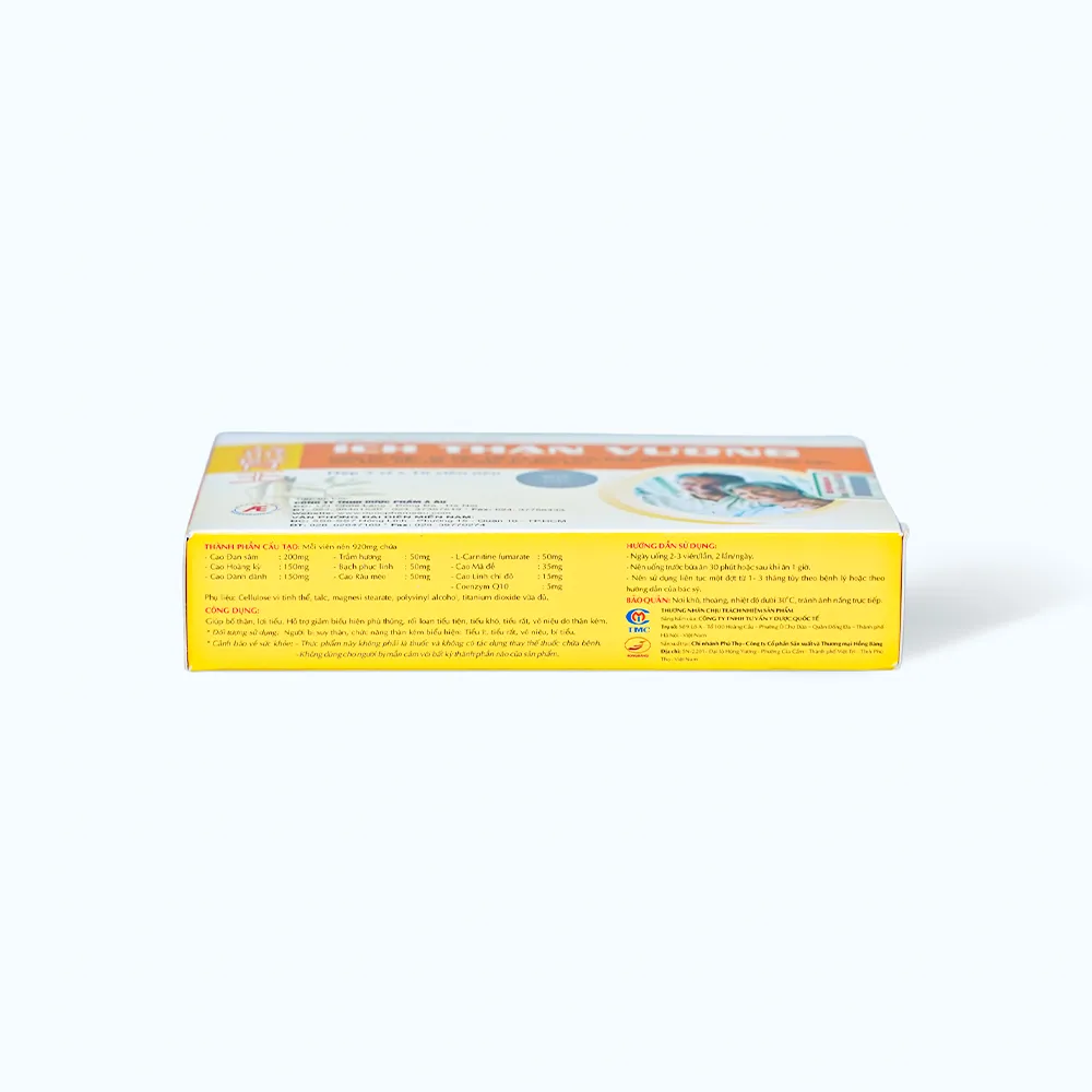 Viên uống Ích Thận Vương (Hộp 30 viên) giúp bổ thận và lợi tiểu 4