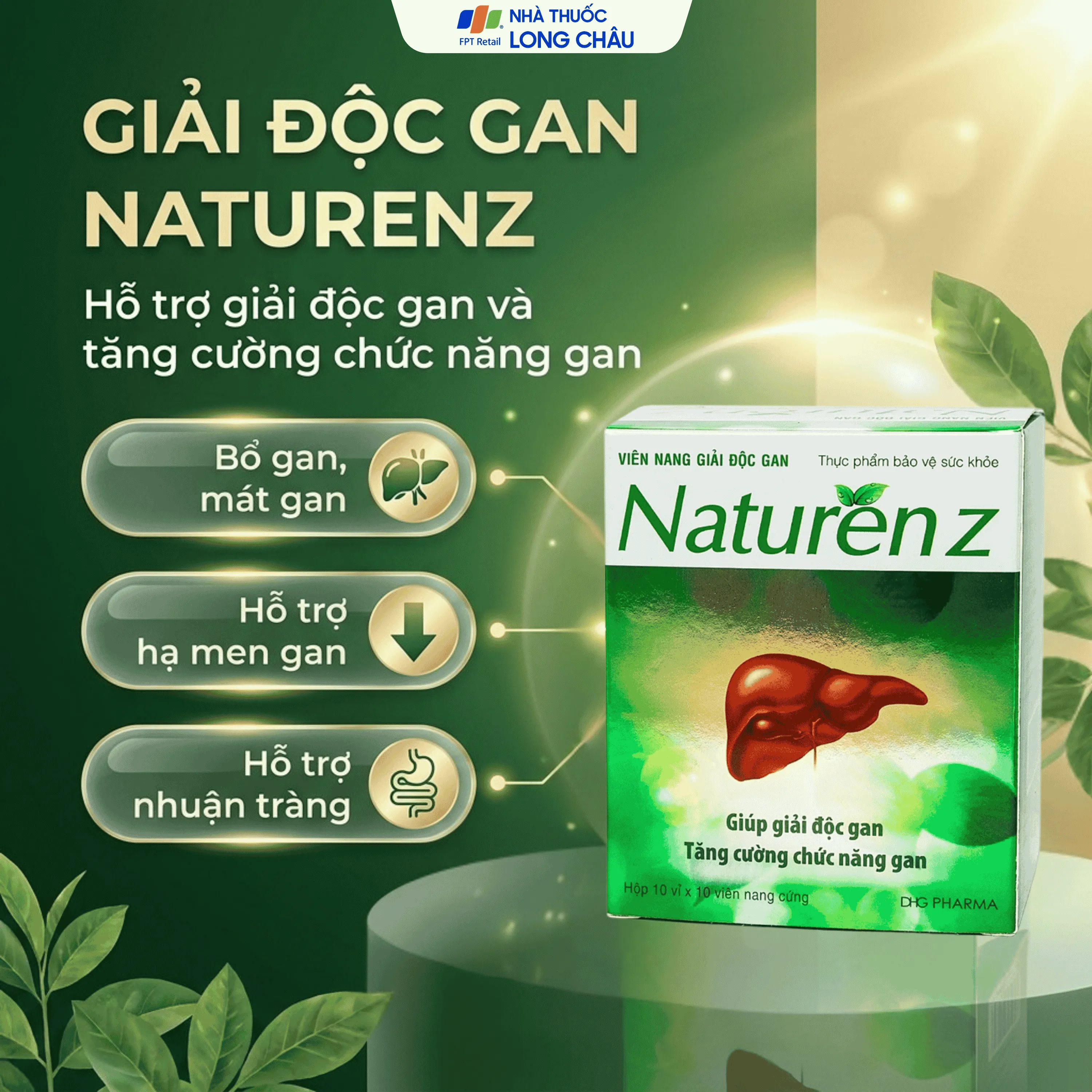 VIÊN UỐNG BỔ GAN NATUREN Z DHG 10X10 5