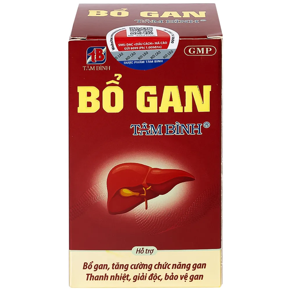 VIÊN UỐNG BỔ GAN TÂM BÌNH 60V 7