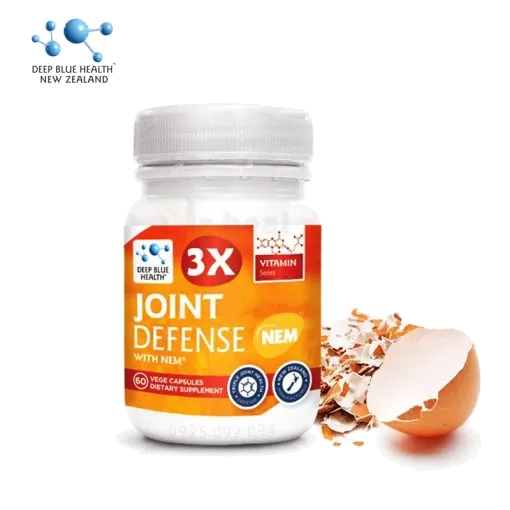 Viên uống bổ khớp, giảm đau nhức xương khớp Deep Blue Health 3x Joint Defense
