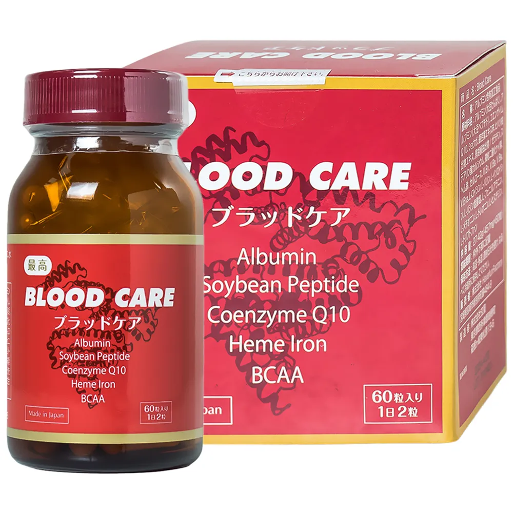 VIÊN UỐNG BỔ MÁU BLOOD CARE JPANWELL 60V
