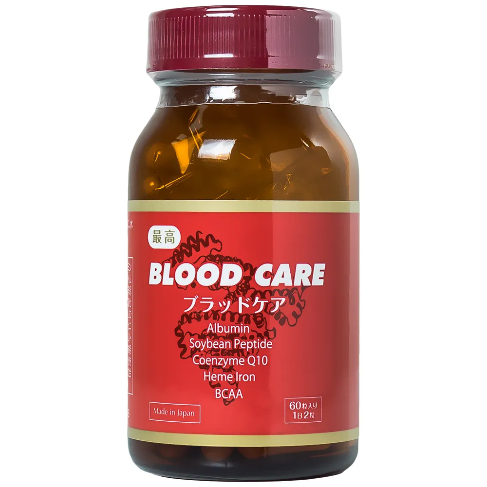 VIÊN UỐNG BỔ MÁU BLOOD CARE JPANWELL 60V 2