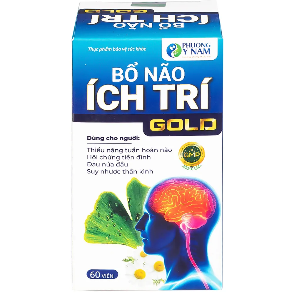 VIÊN UỐNG BỔ NÃO ÍCH TRÍ GOLD 60V 7
