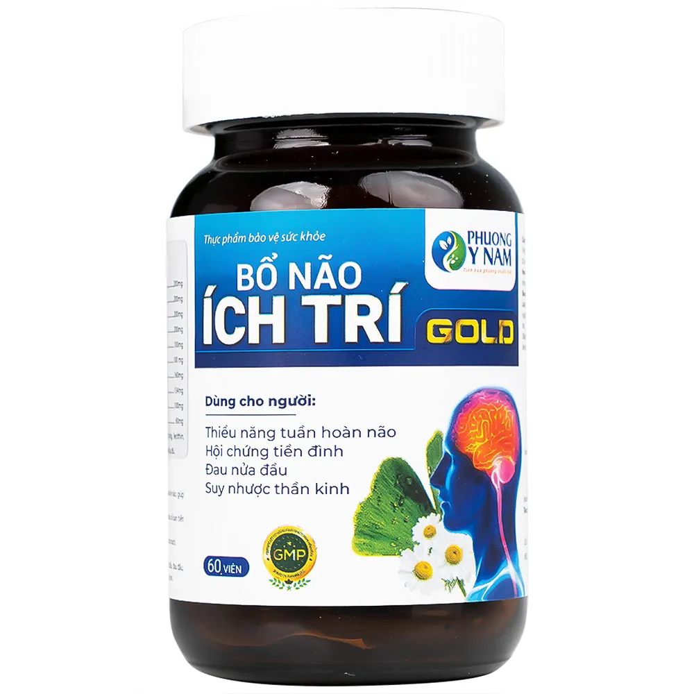 VIÊN UỐNG BỔ NÃO ÍCH TRÍ GOLD 60V 11