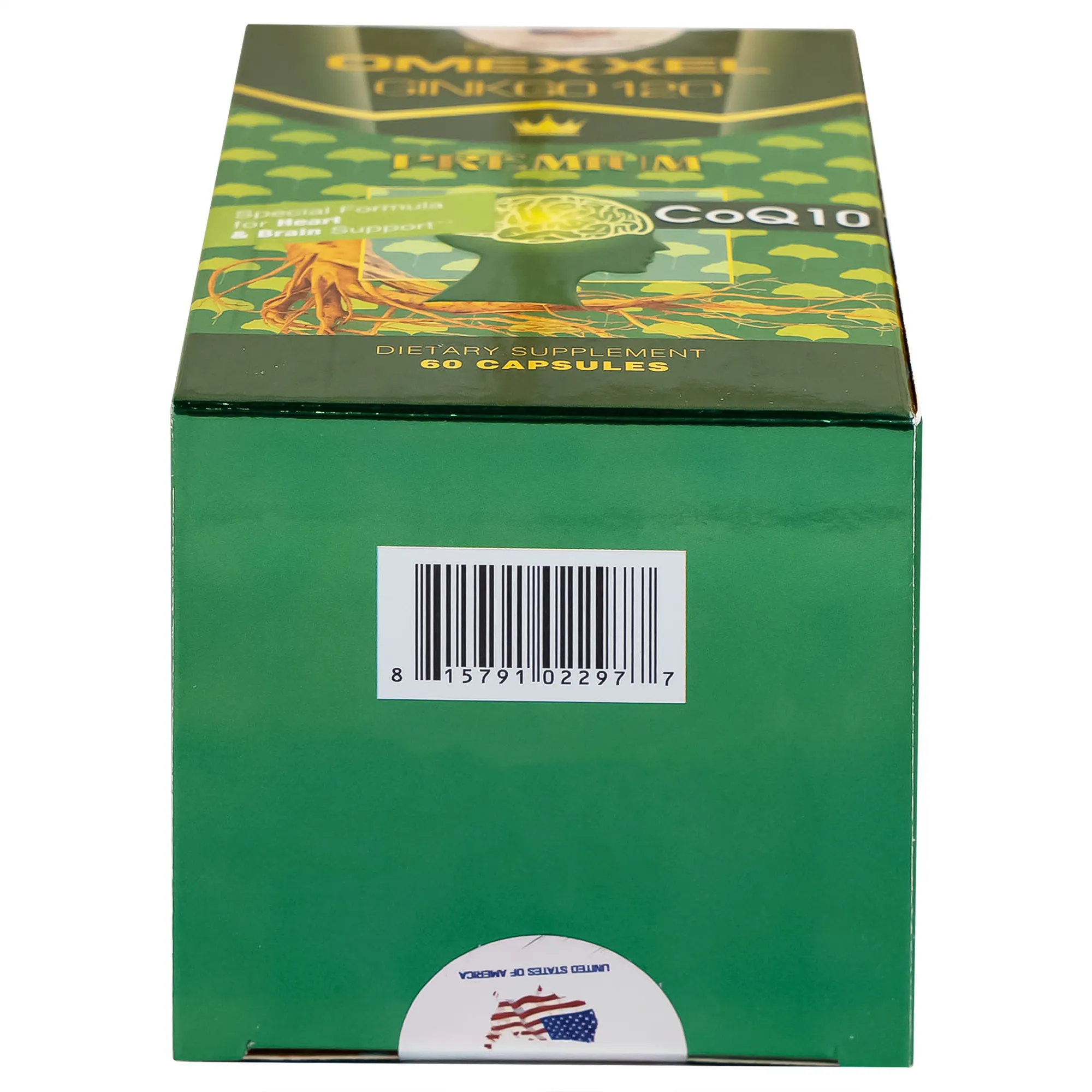 VIÊN UỐNG BỔ NÃO GINKGO 120 PREMIUM OMEXXEL 60V 11