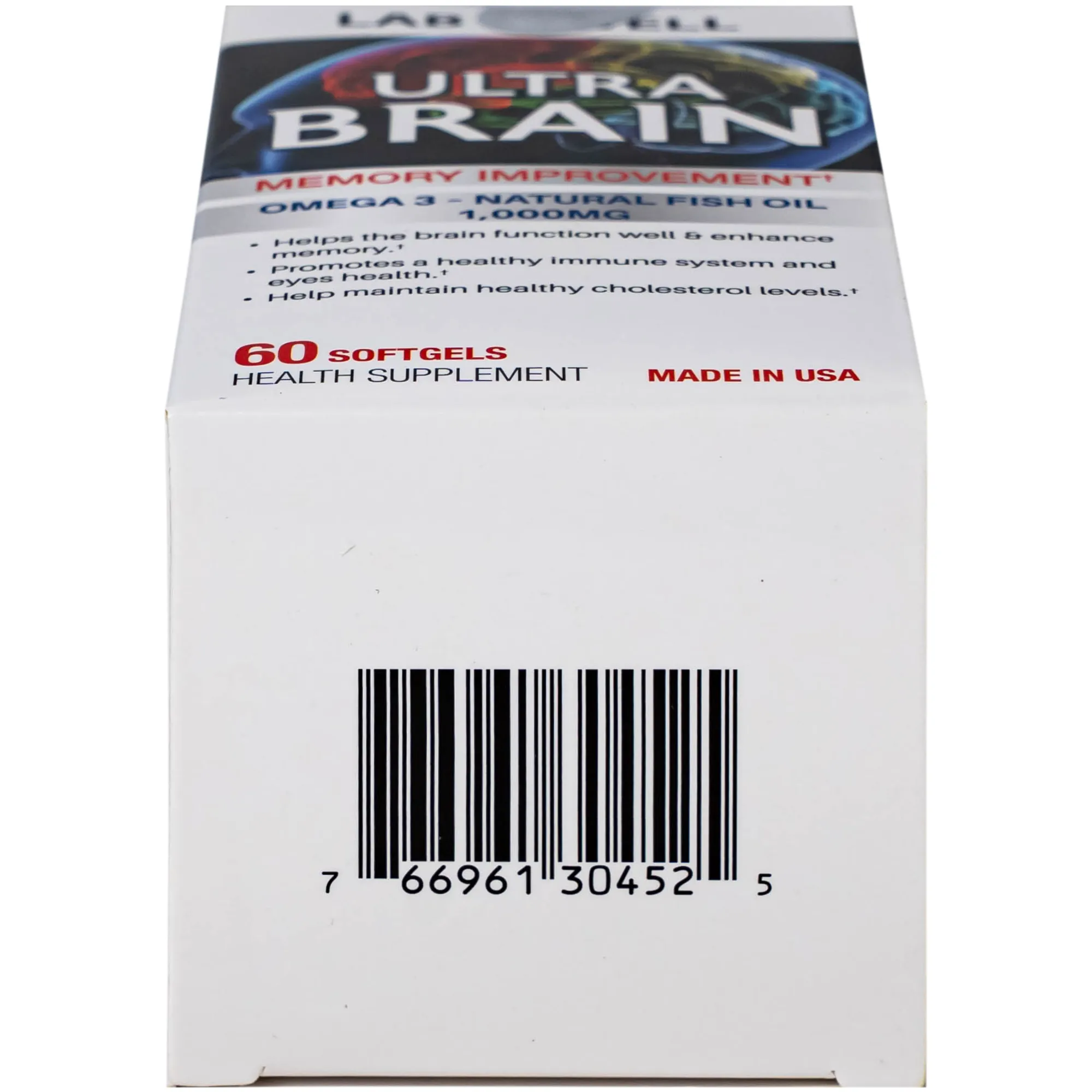 VIÊN UỐNG BỔ NÃO LAB WELL ULTRA BRAIN 60V 11